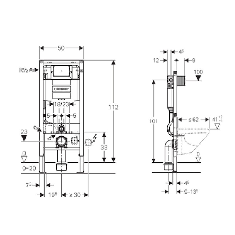 Geberit Frame