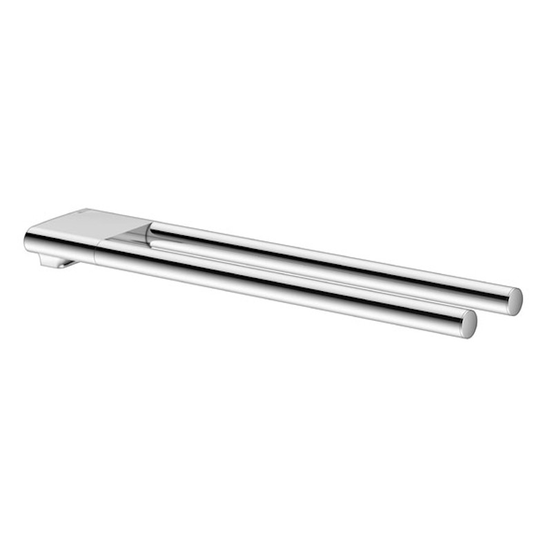keuco-edition-400-double-towel-holder-chrome Modern design