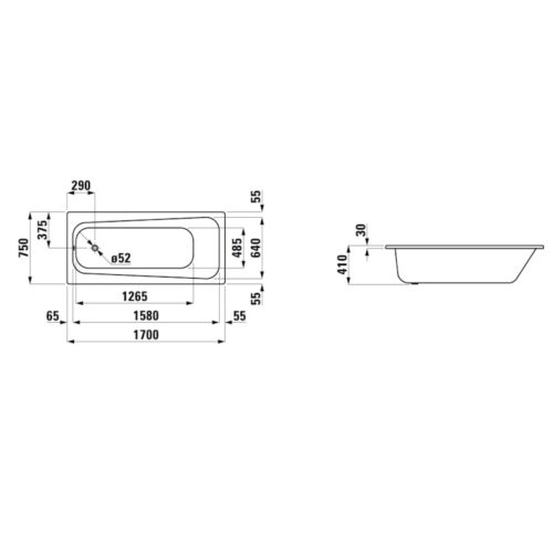 Drop-In Bathtub