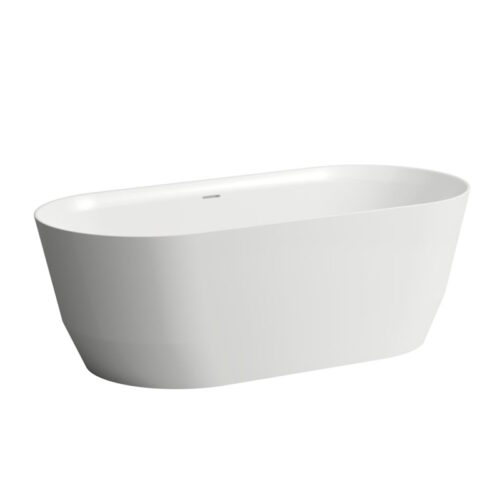 Laufen Pro Freestanding Bathtub in Marbond Material - Image 1