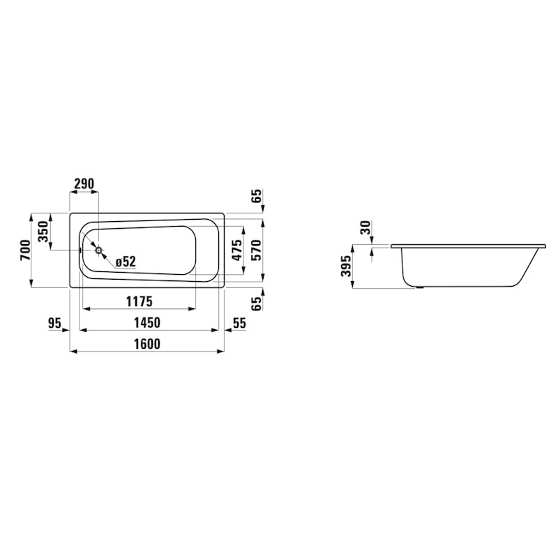 Drop-In Bathtub