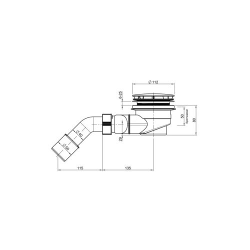 laufen-drain-kit-dn50-90mm