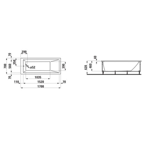 Laufen Bathtub