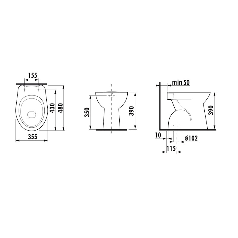 Floorstanding Toilet
