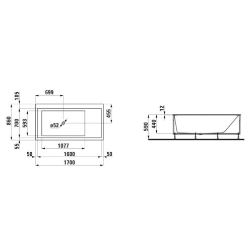 Laufen Bathtub