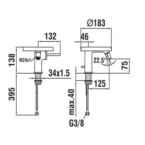 LAUFEN Mixer