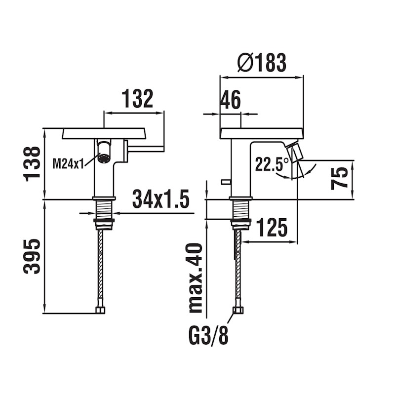 LAUFEN Mixer