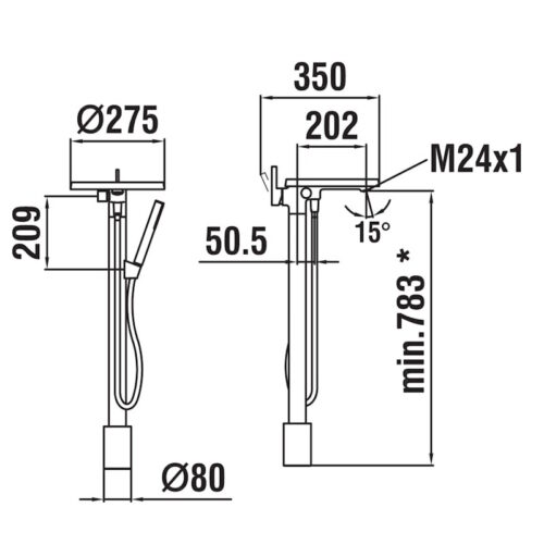 LAUFEN Mixer