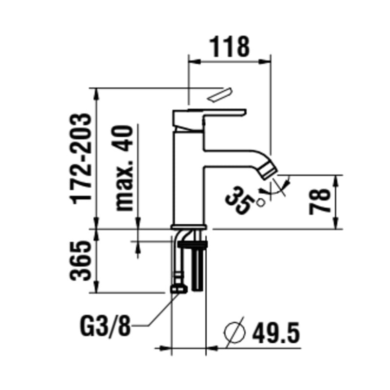LAUFEN Mixer