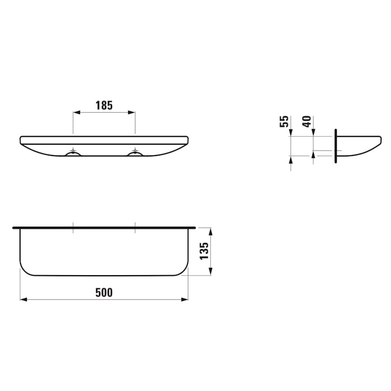 LAUFEN Shelf