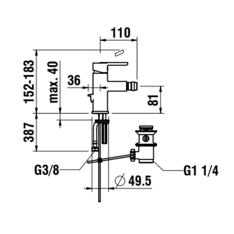 LAUFEN Mixer