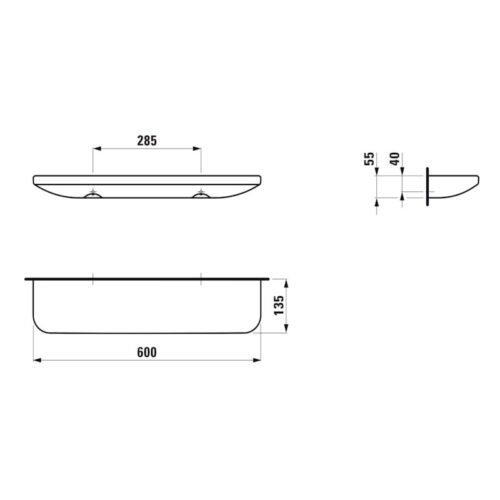 LAUFEN Shelf