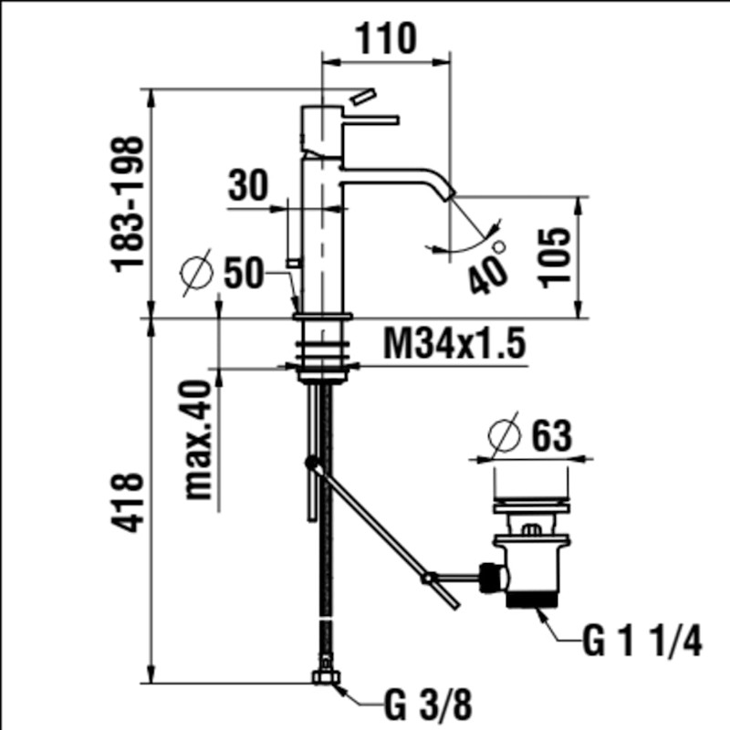 Basin Mixer