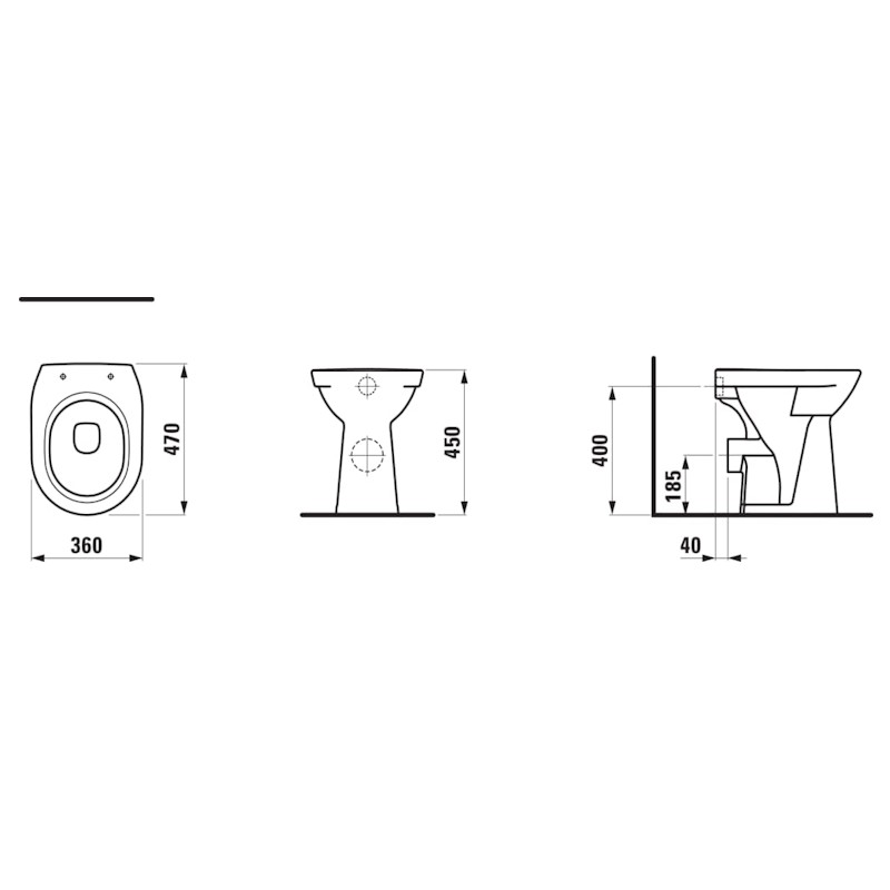 Floorstanding WC