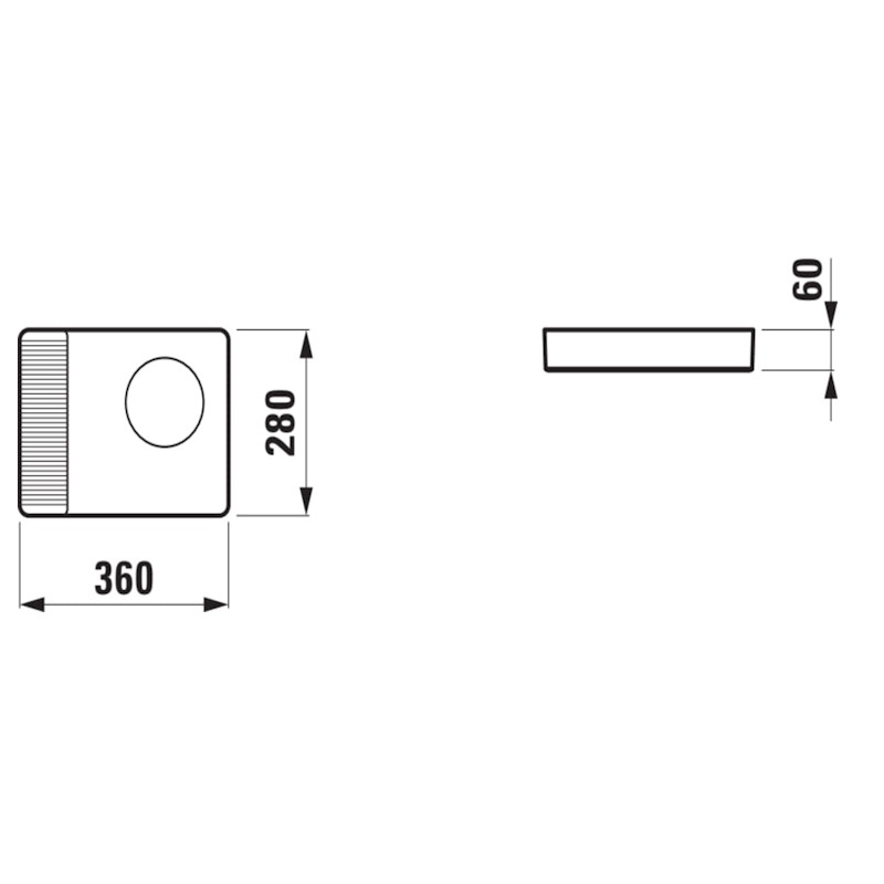 LAUFEN Tray
