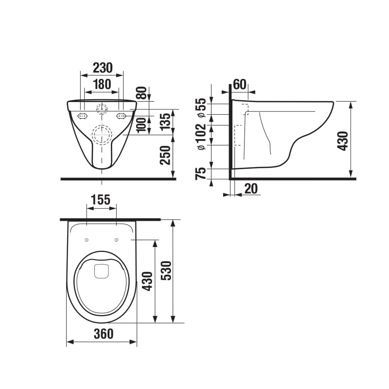 Compact Toilet