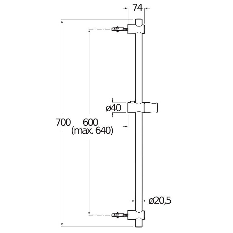 Sliding Shower