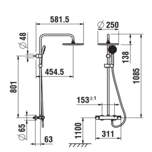 Laufen Showerstation