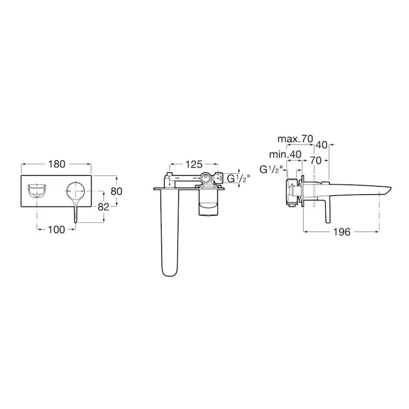 Wall Mixer