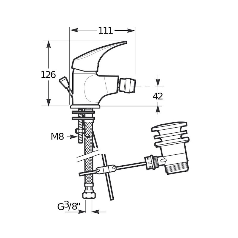 Bidet Mixer