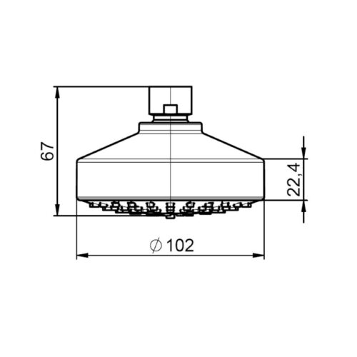 Adjustable Shower