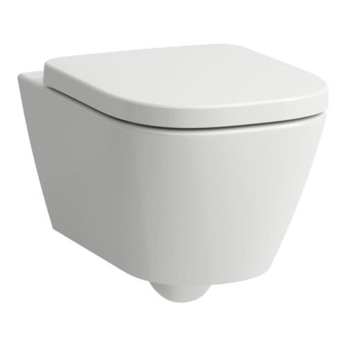 LAUFEN MEDA Rimless Wall-Hung WC with Silent Flush and LCC, H8201104000001
