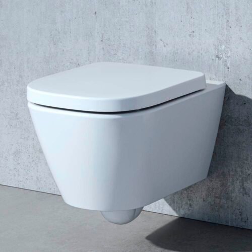 LAUFEN MEDA Rimless Wall-Hung WC with Silent Flush and LCC, H8201104000001 - Image 3